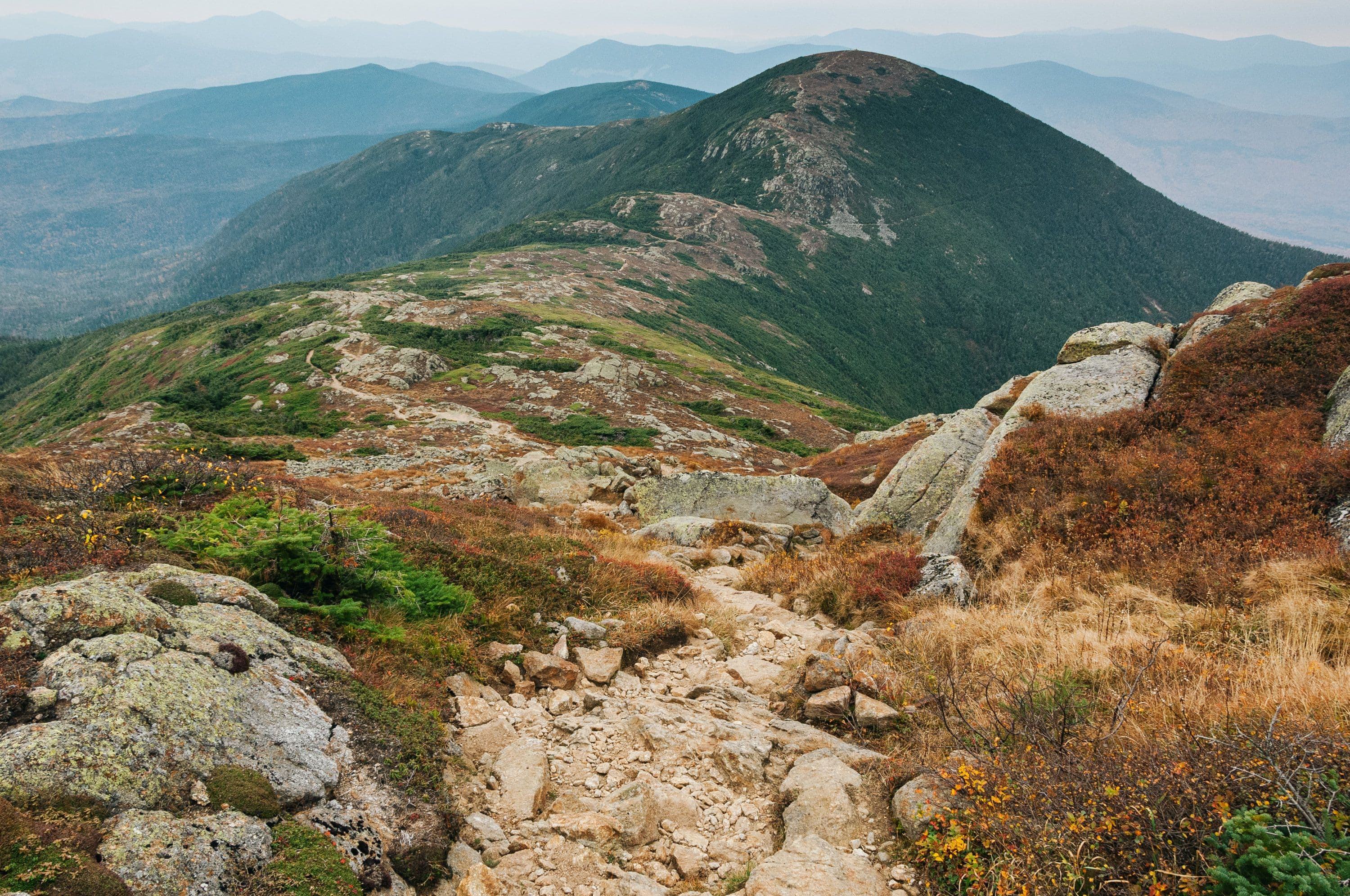 view of Crawford Path, White Mountains, New Hampshire